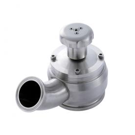 Manual tank bottom valve