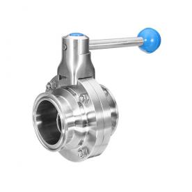 Quick installation butterfly valve